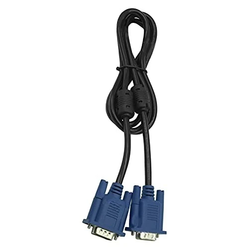 Monitor VGA Cable Reliable 1.5m Practical Plug Play TV Male to Male Monitor Conn